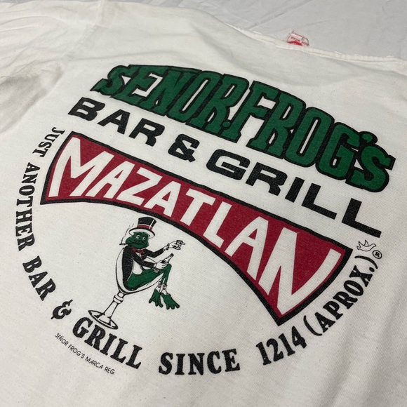 Vintage Señor Frogs Tee - Picture 2 of 5